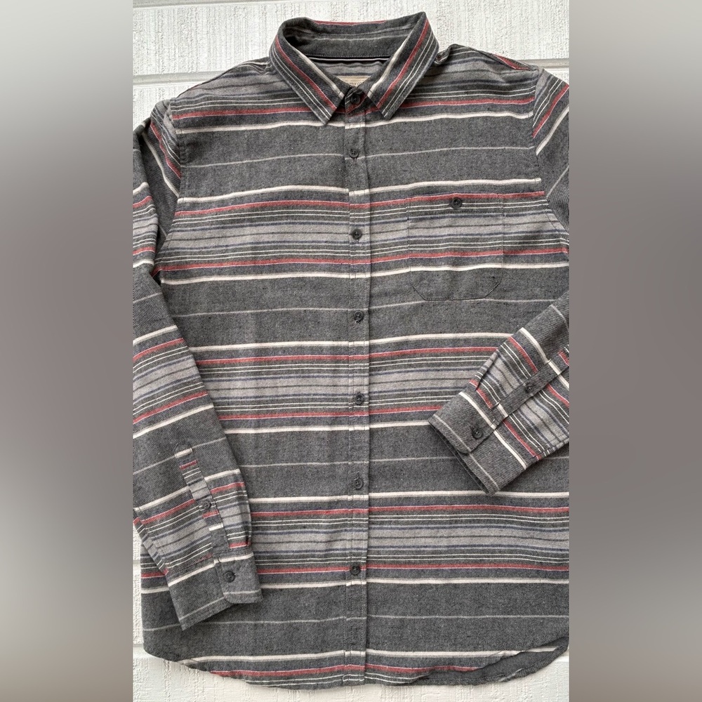Cotton On Men’s Western Button Up‎ Flannel Shirt Size Large